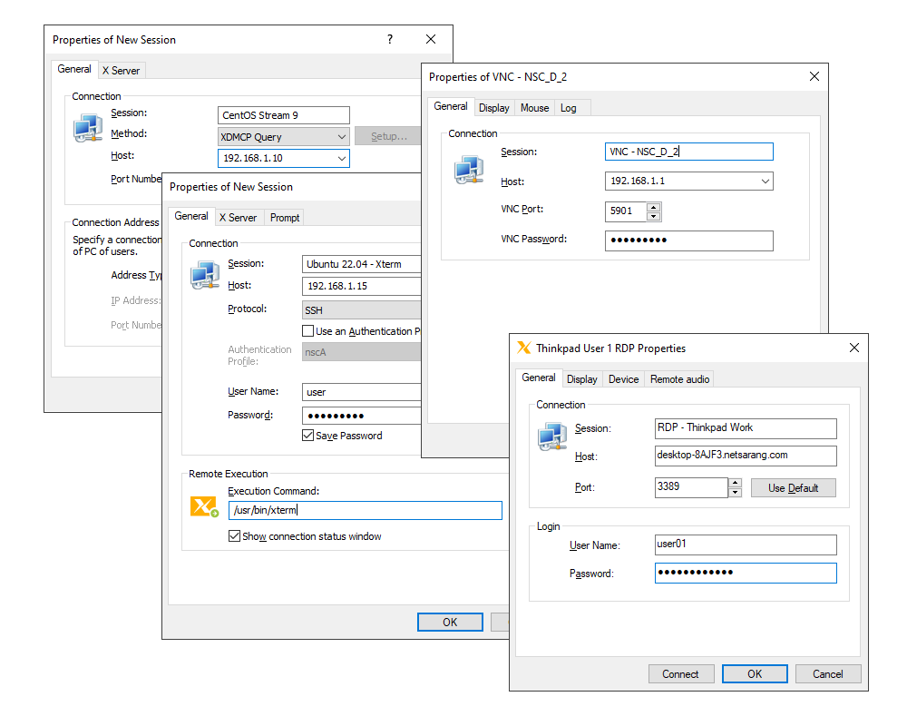 Protocol session management