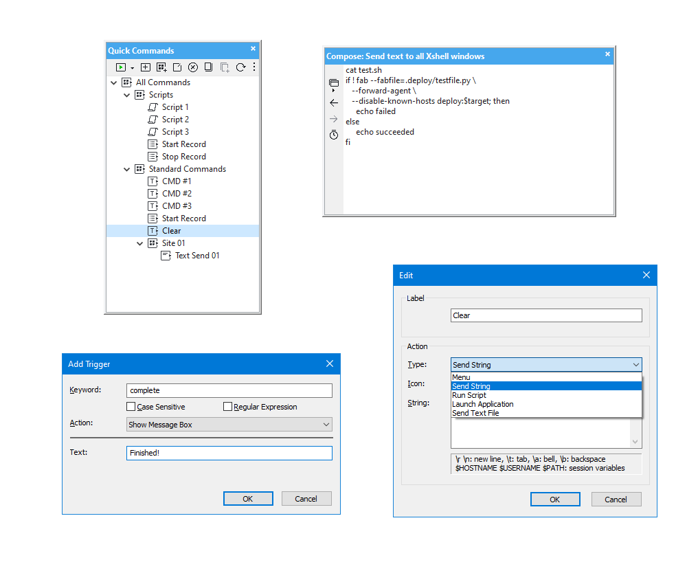Advanced workflow tools