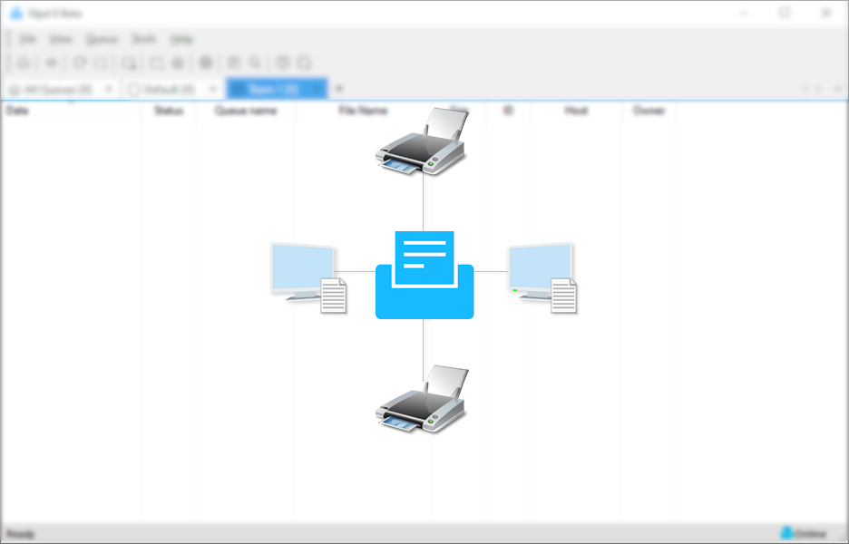 Imprimir documentos remotos localmente
